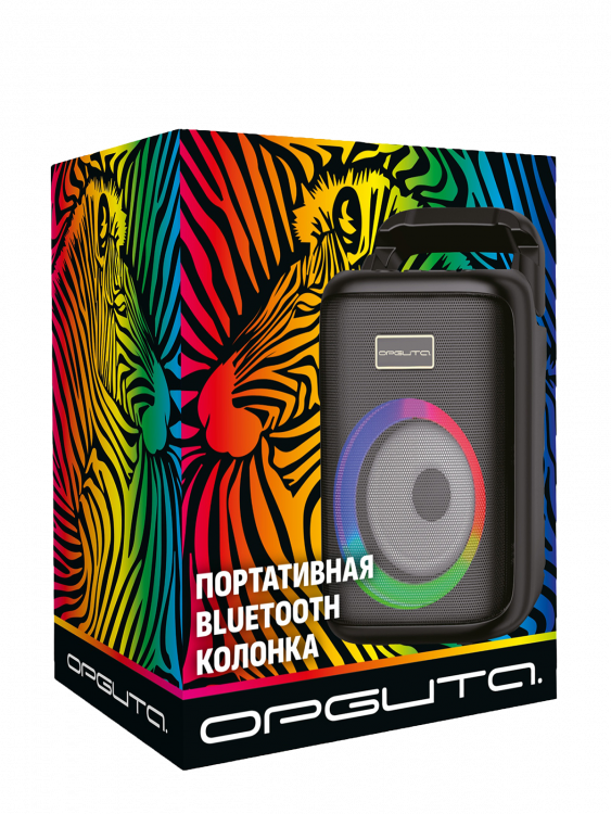 Орбита OT-SPB138 Черная колонка BT (3Вт) МЯТАЯ УПАКОВКА